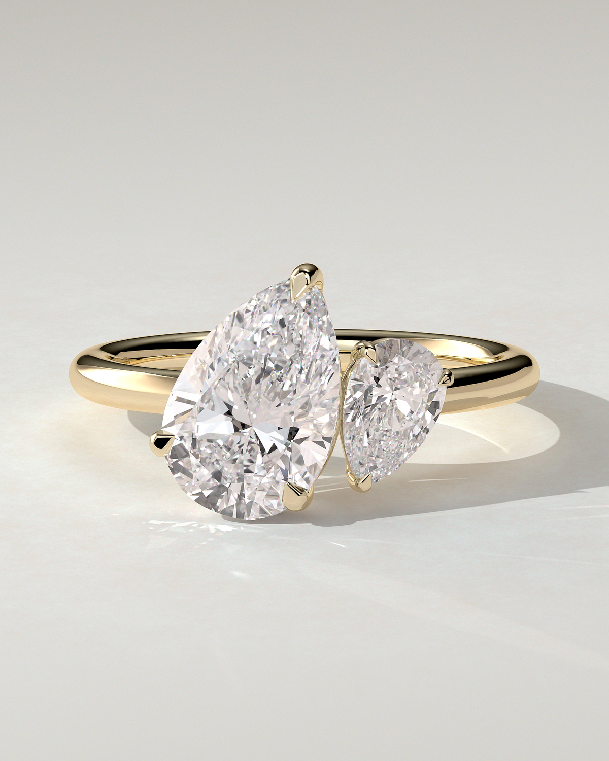 Francesca Toi Et Moi Pear Ring
