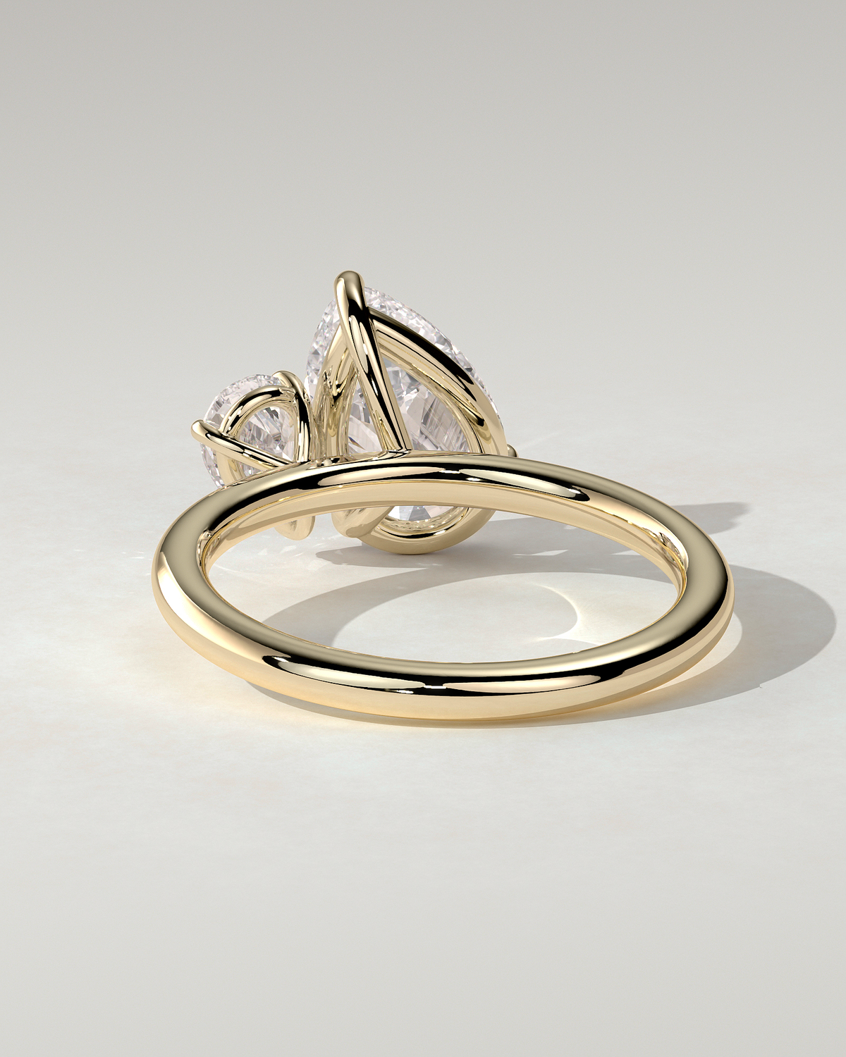 Francesca Toi Et Moi Pear Ring