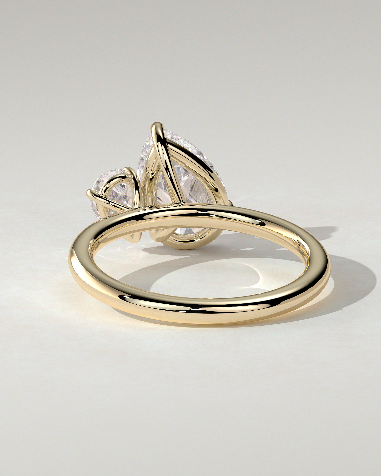 Francesca Toi Et Moi Pear Ring