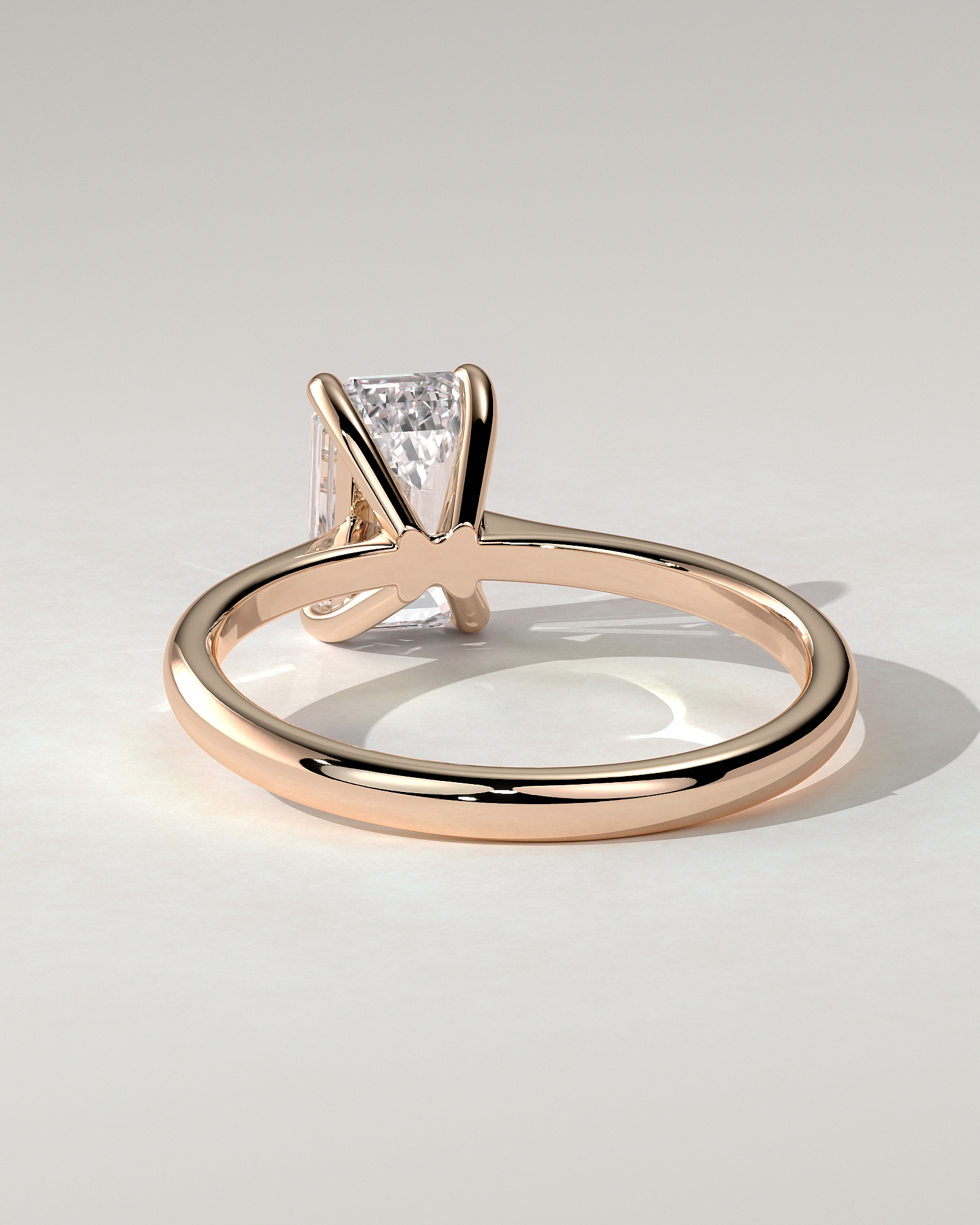 Freya Solitaire Emerald Ring
