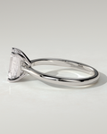 Freya Solitaire Emerald Ring