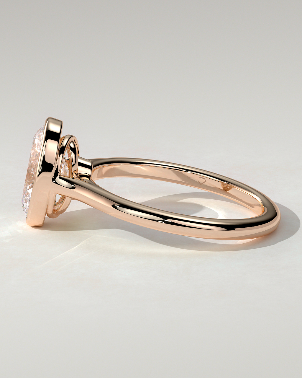 Gemma Bezel Round Ring