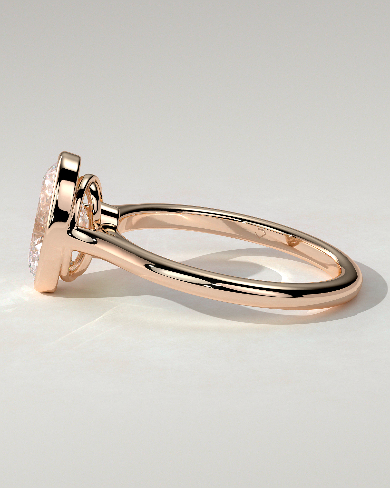 Gemma Bezel Round Ring