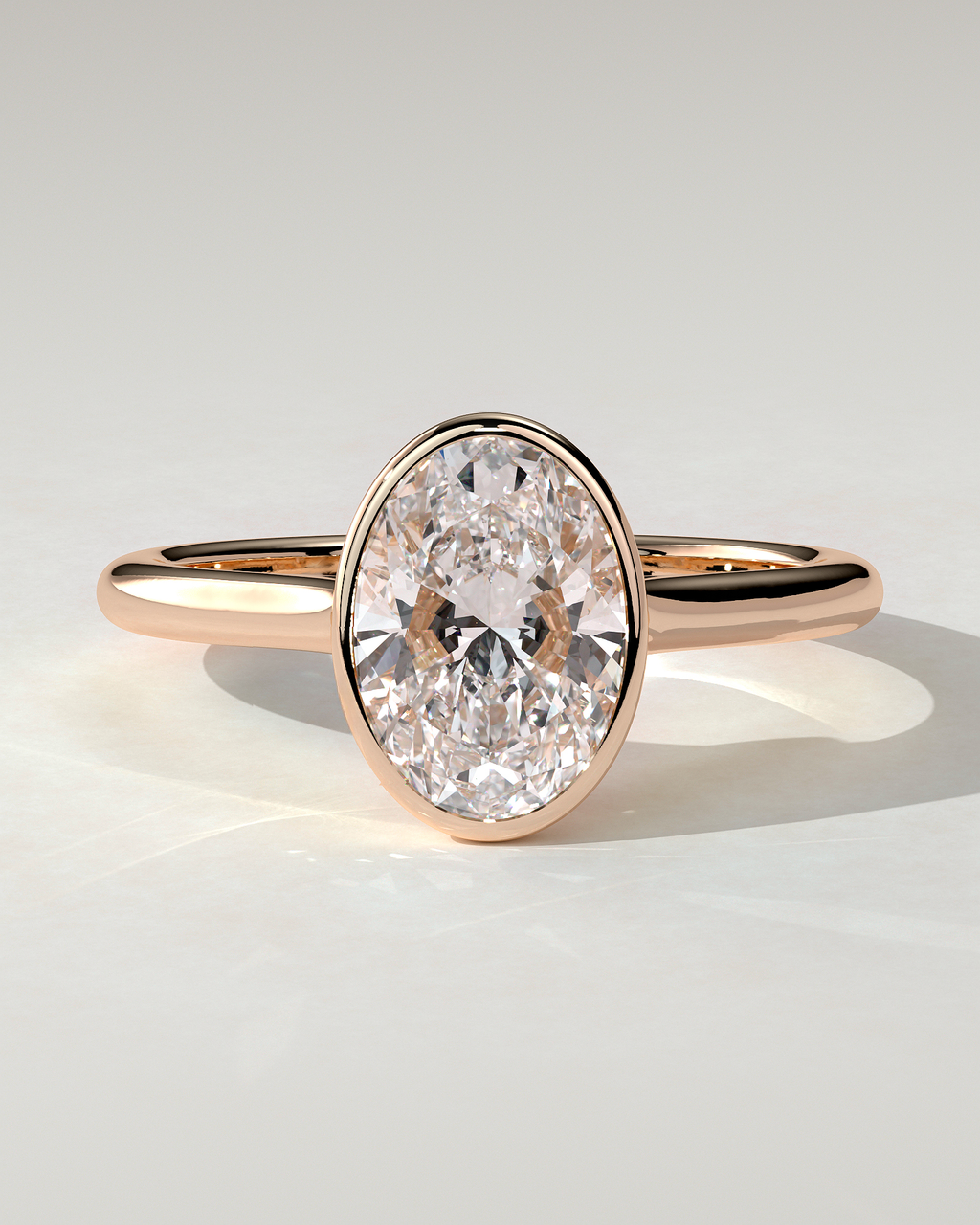 Gemma Bezel Round Ring