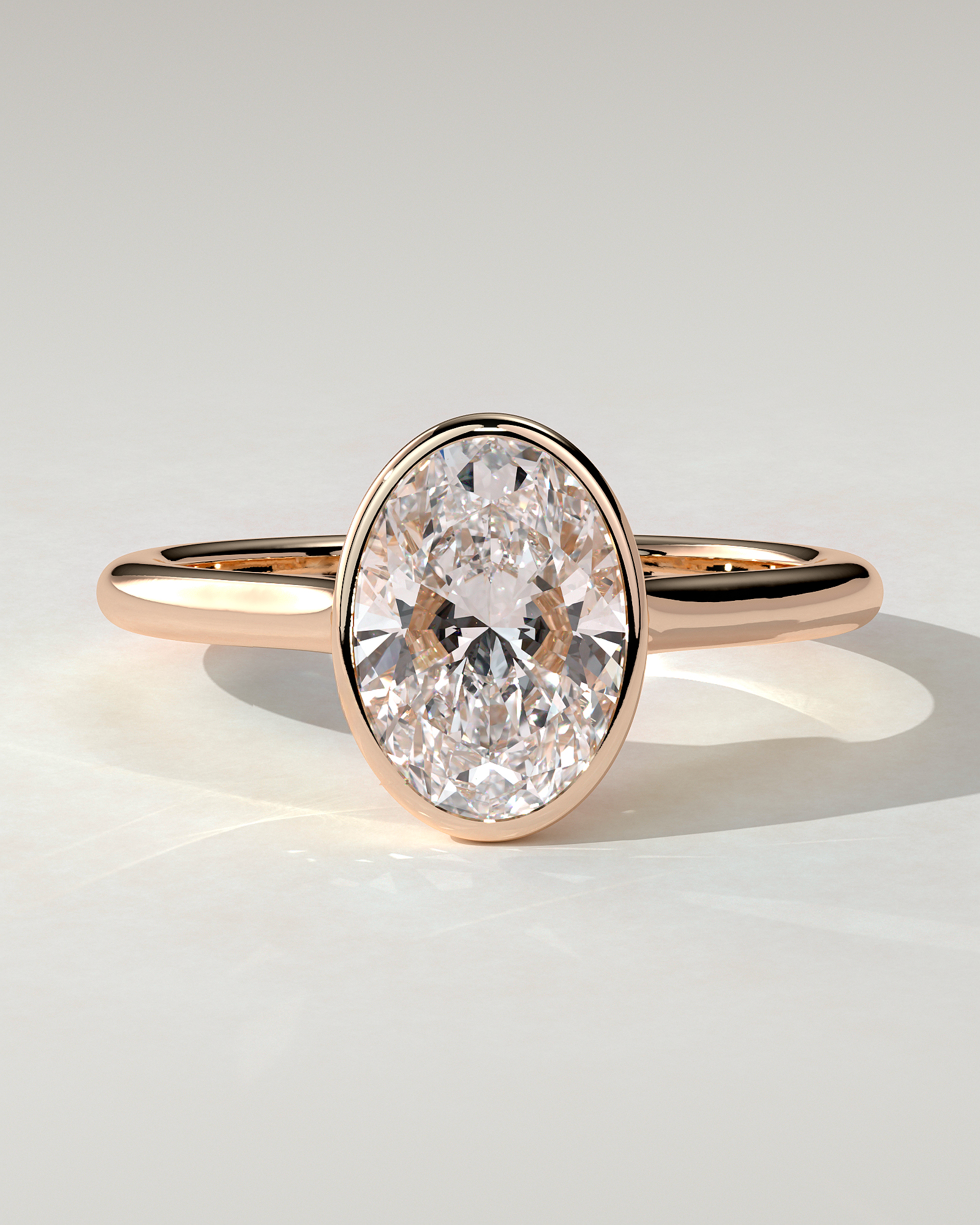 Gemma Bezel Round Ring