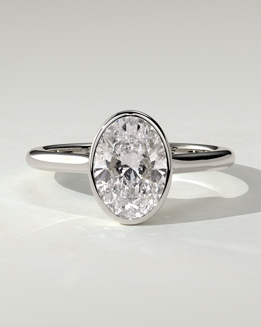 Gemma Bezel Round Ring