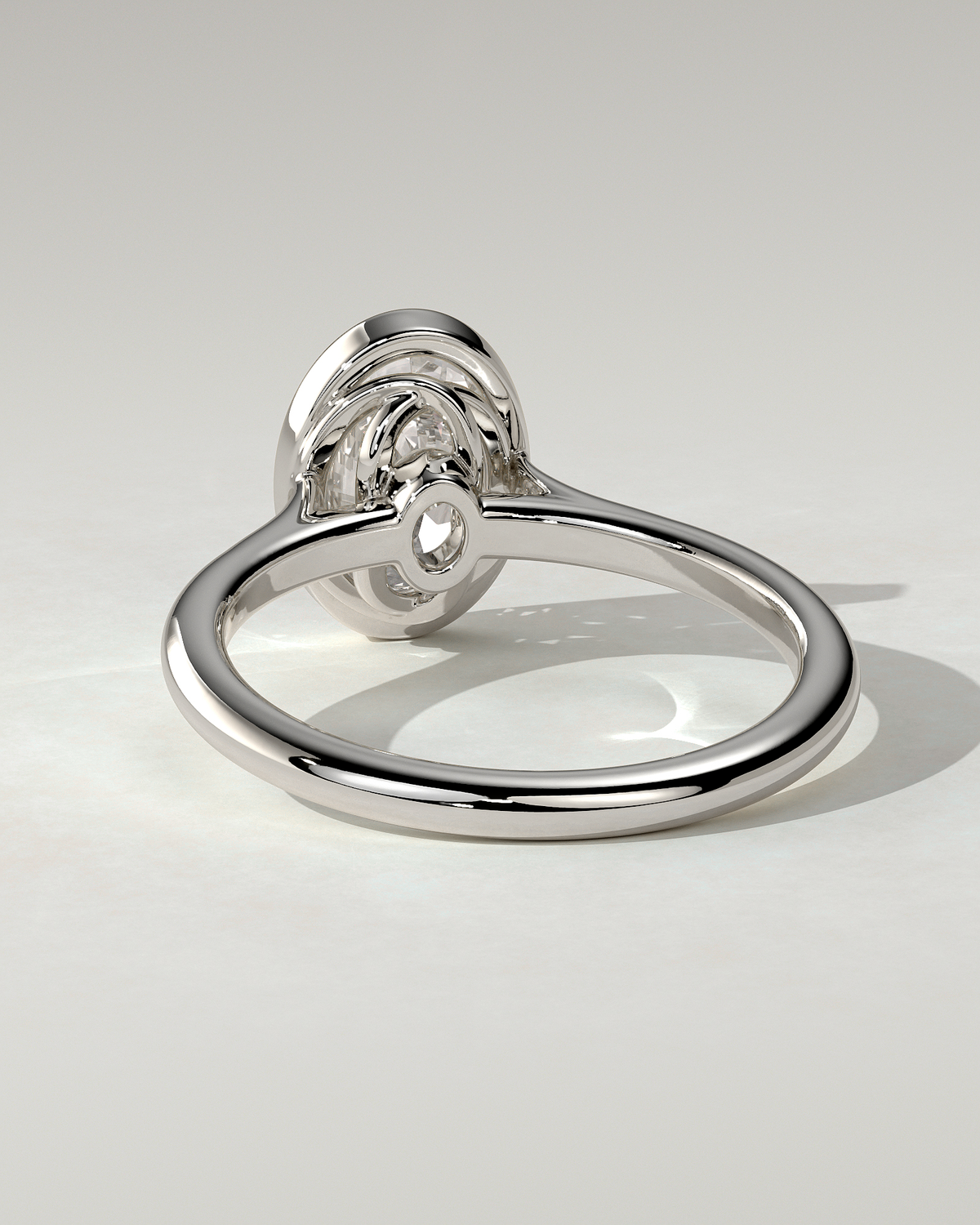Gemma Bezel Round Ring