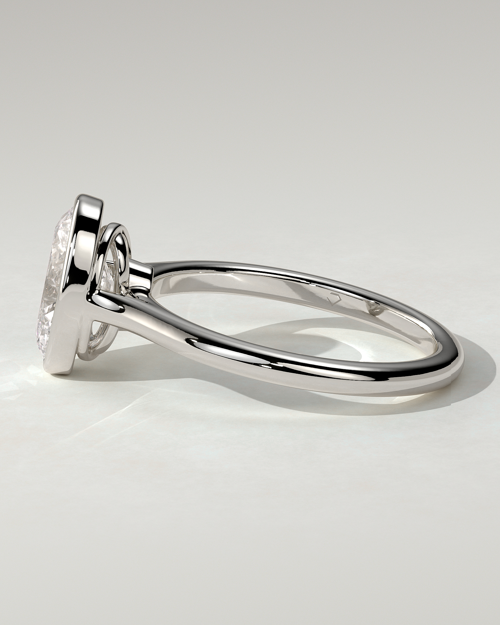 Gemma Bezel Round Ring