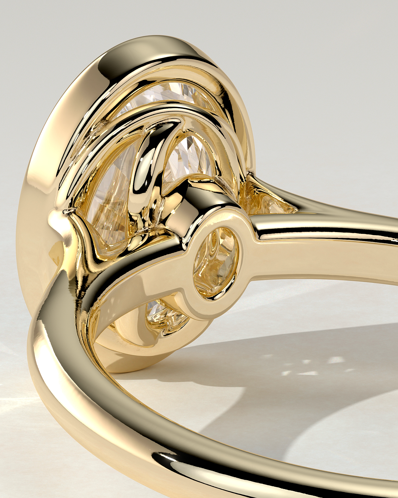 Gemma Bezel Round Ring