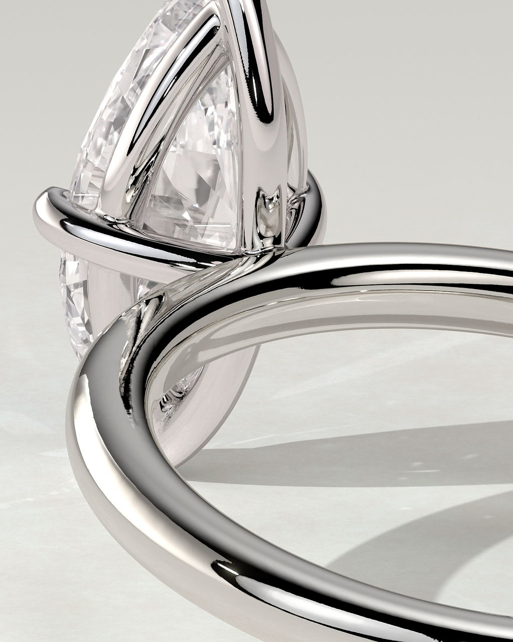 Genevieve Solitaire Marquise Ring