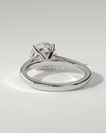 Georgia Solitaire Round Ring