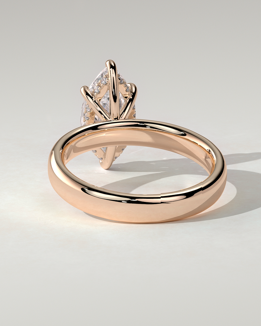 Gigi Solitaire Marquise Ring