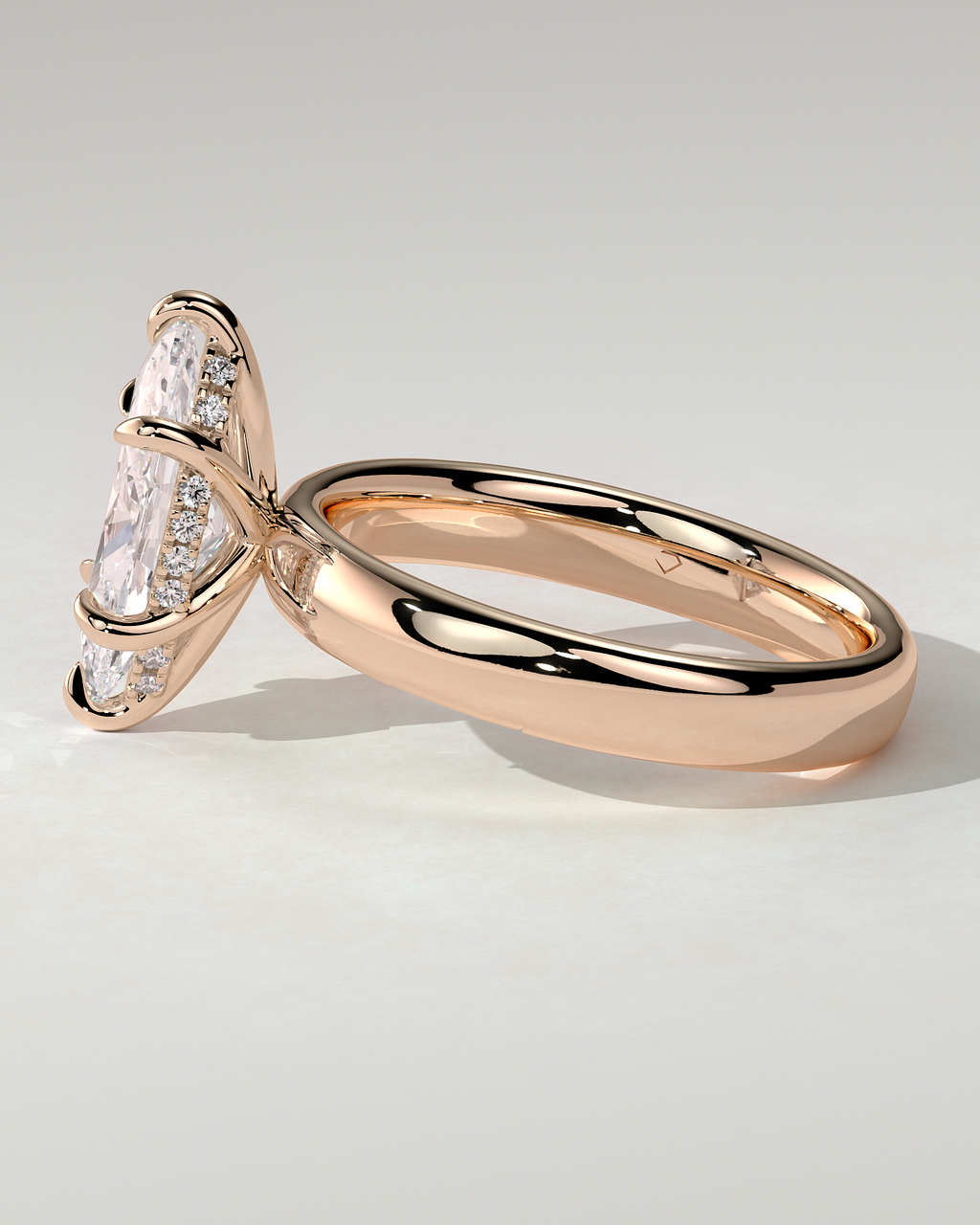 Gigi Solitaire Marquise Ring