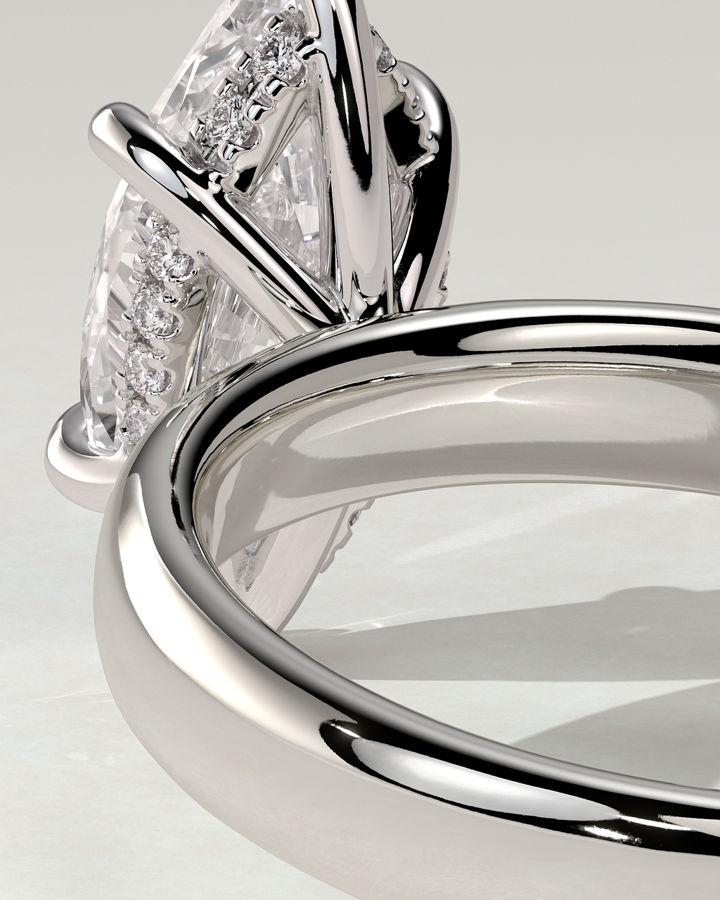 Gigi Solitaire Marquise Ring