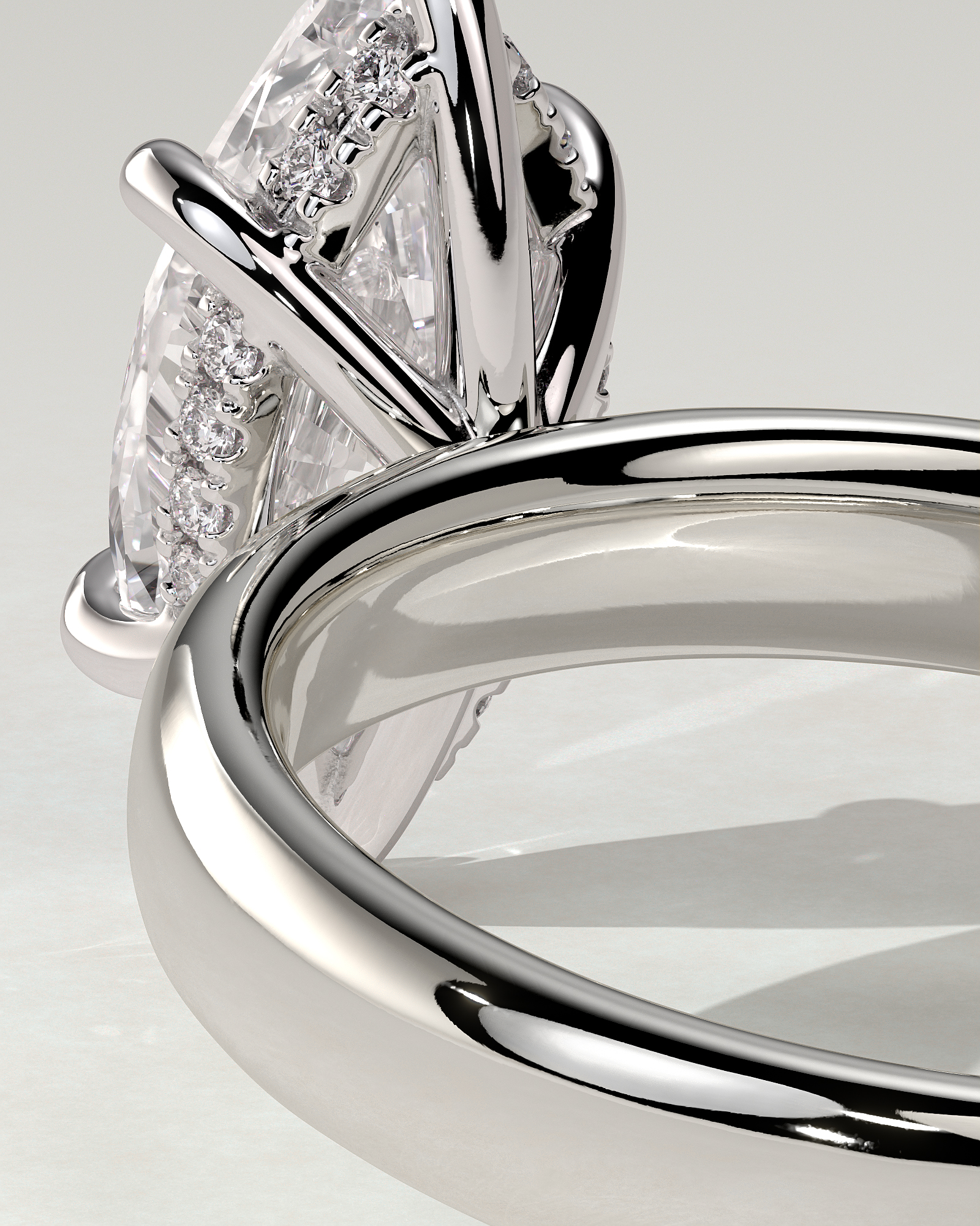 Gigi Solitaire Marquise Ring