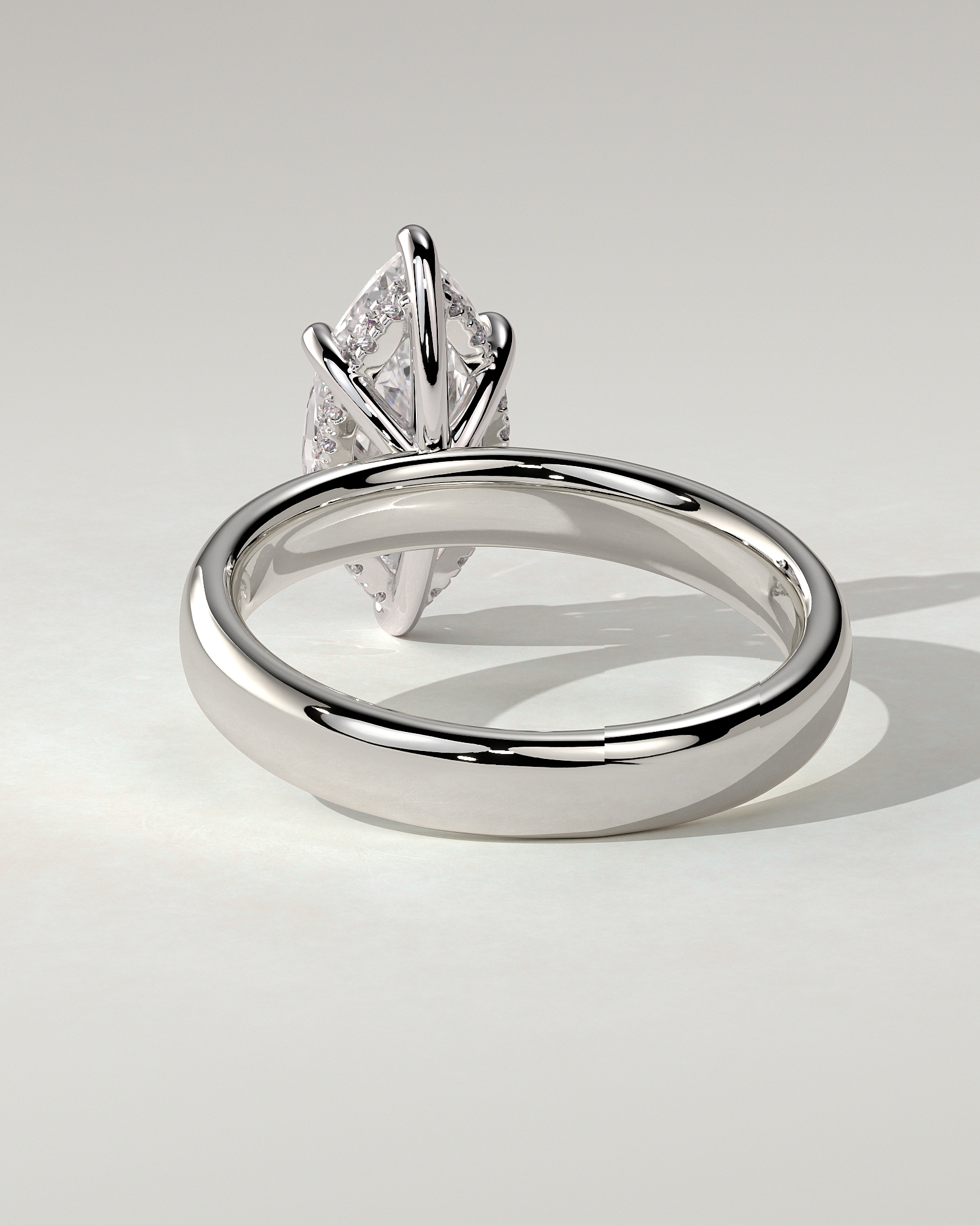 Gigi Solitaire Marquise Ring