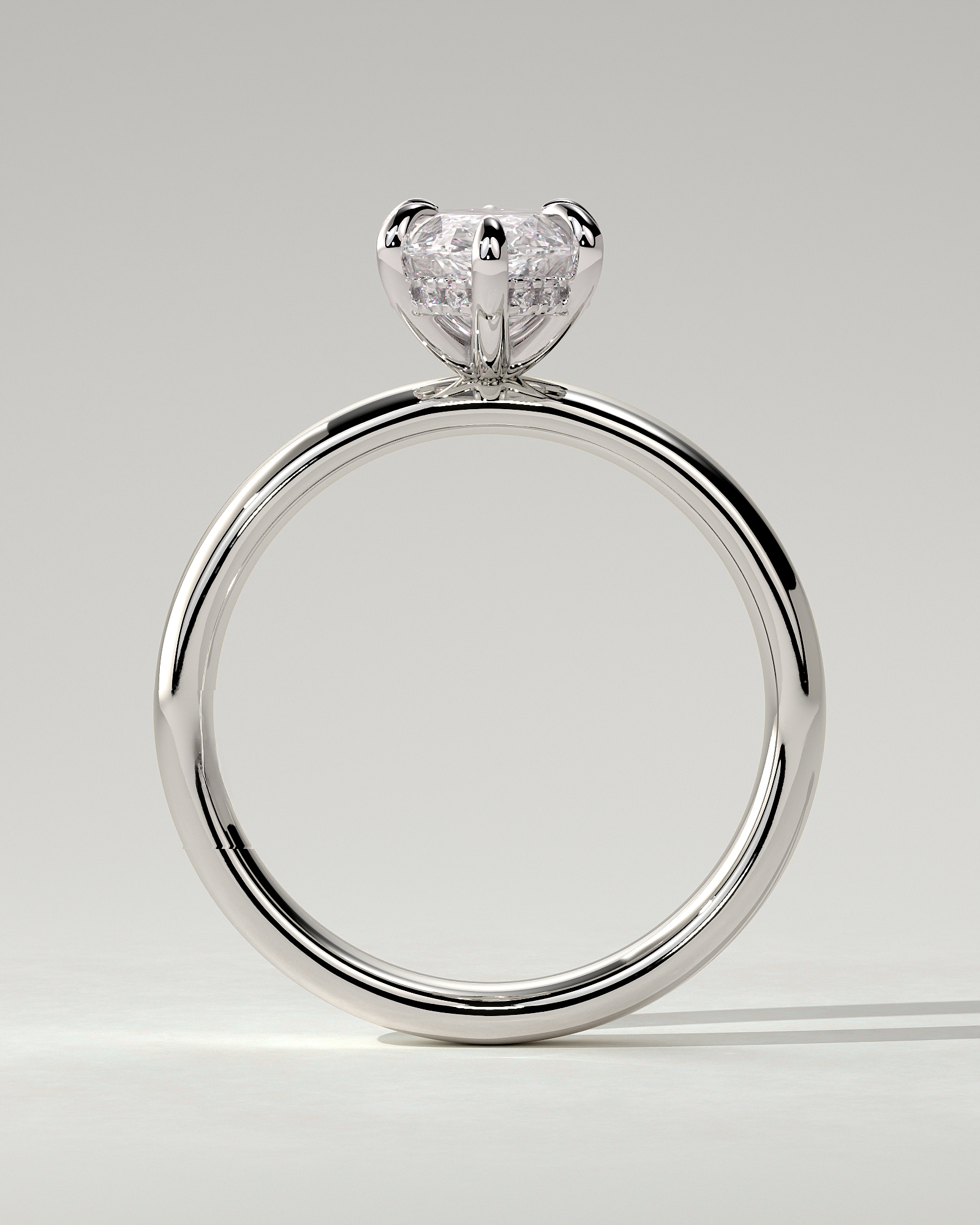 Gigi Solitaire Marquise Ring