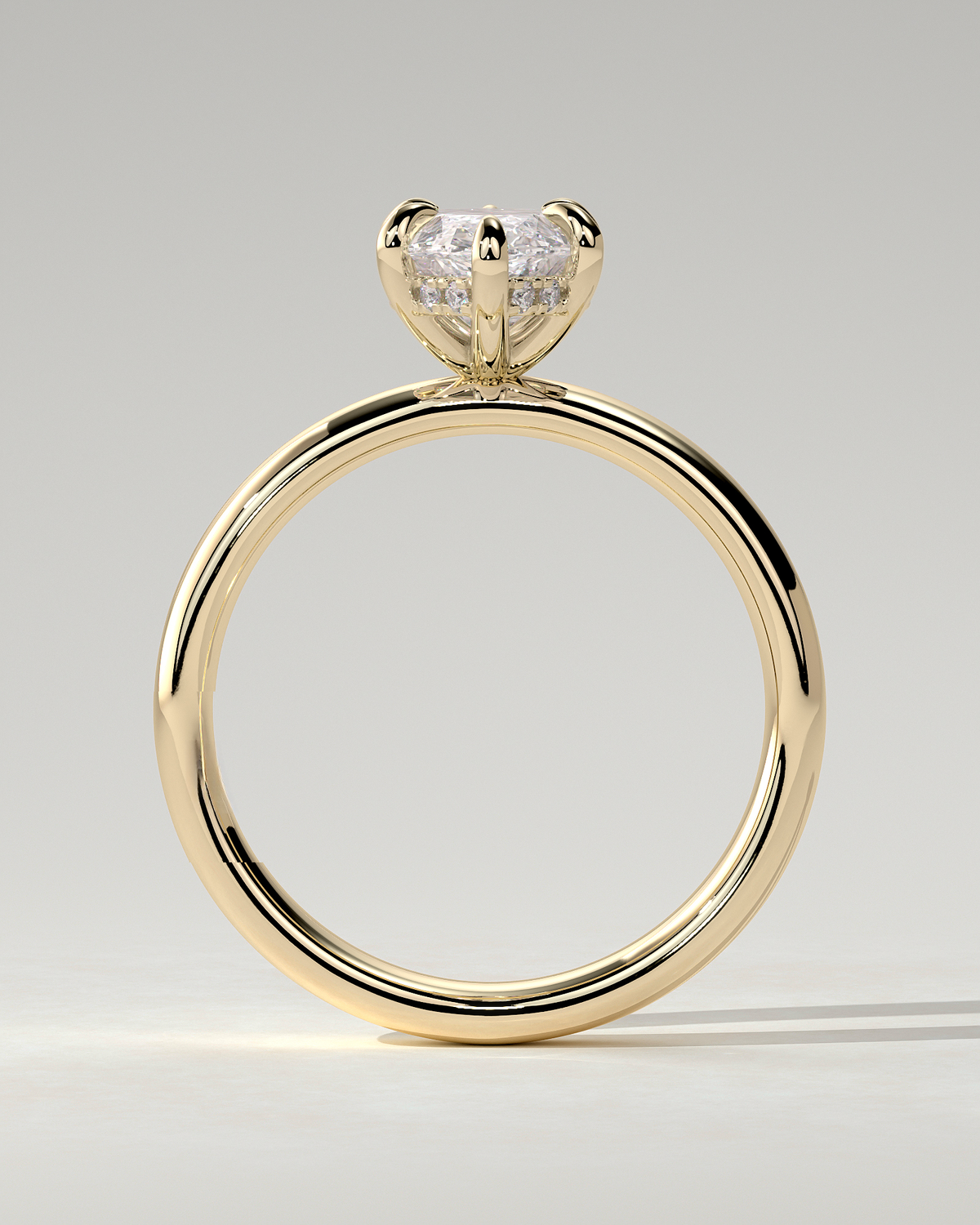 Gigi Solitaire Marquise Ring