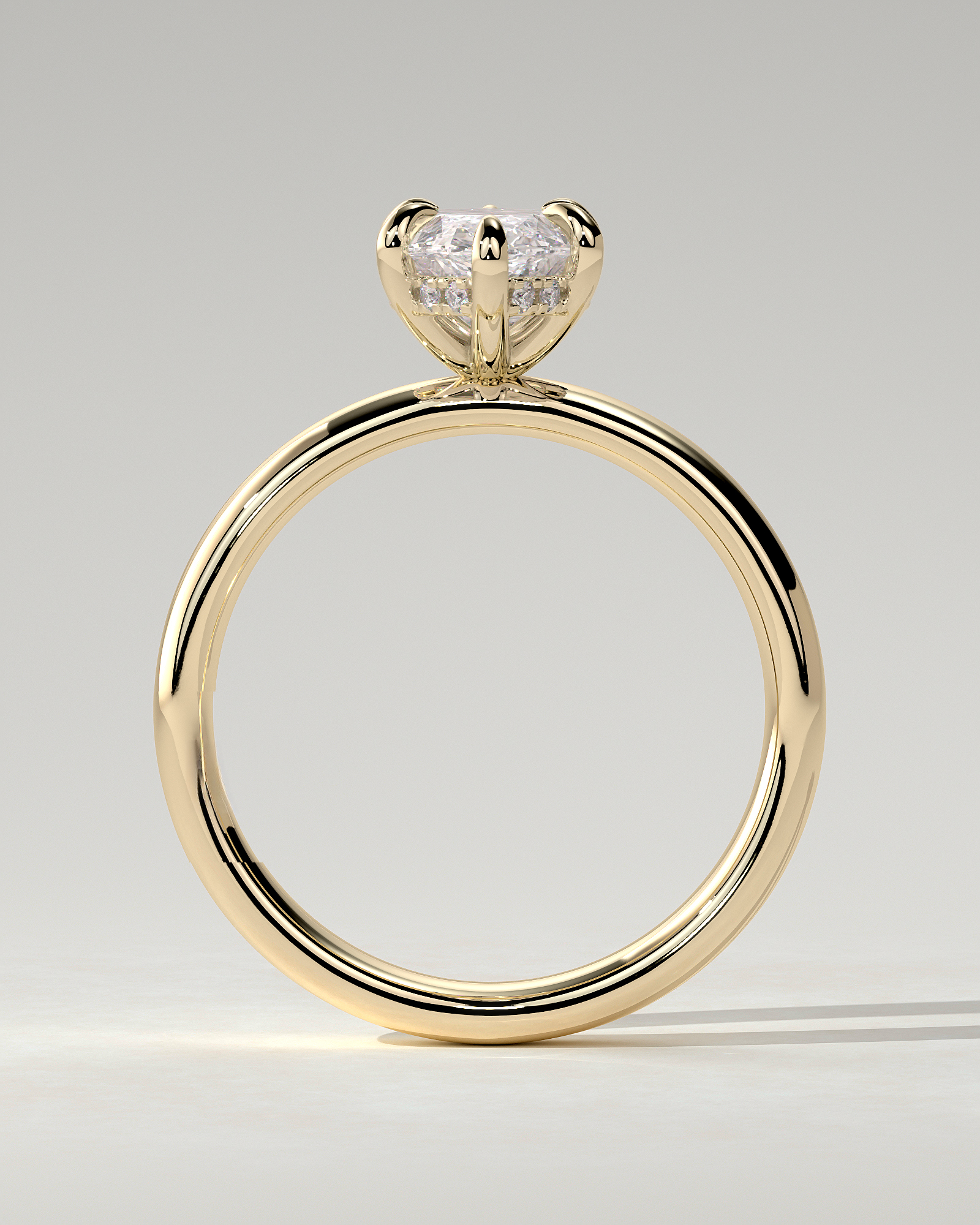 Gigi Solitaire Marquise Ring