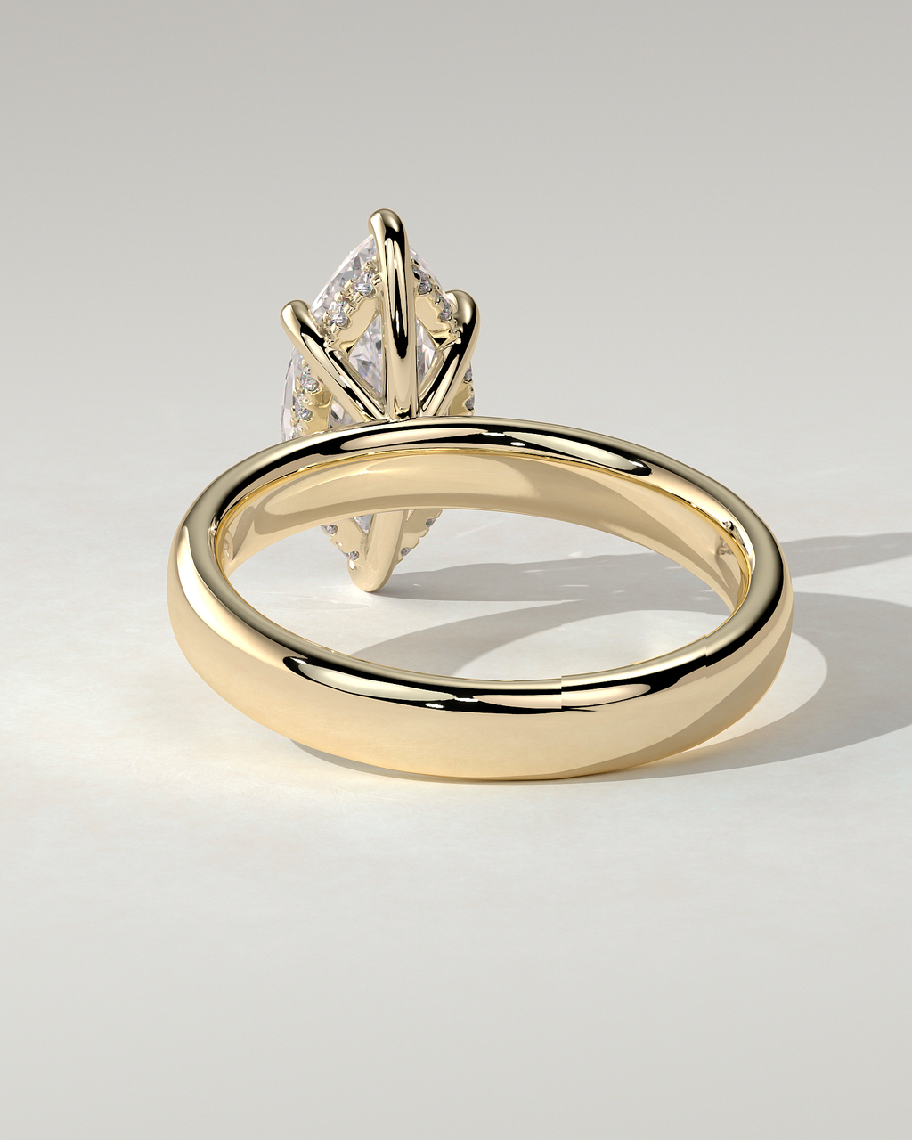 Gigi Solitaire Marquise Ring