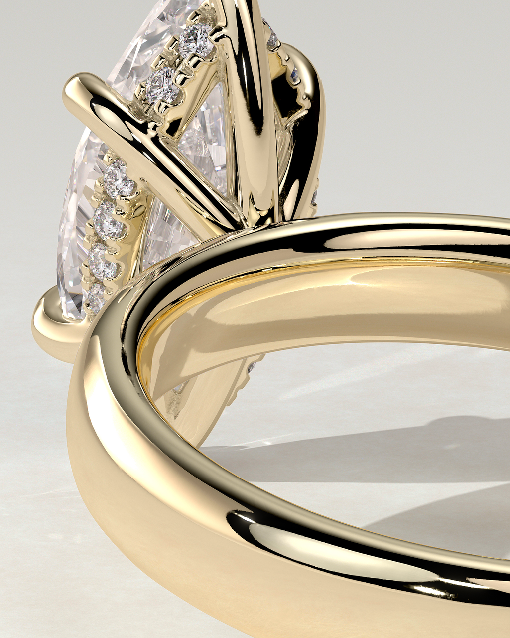 Gigi Solitaire Marquise Ring