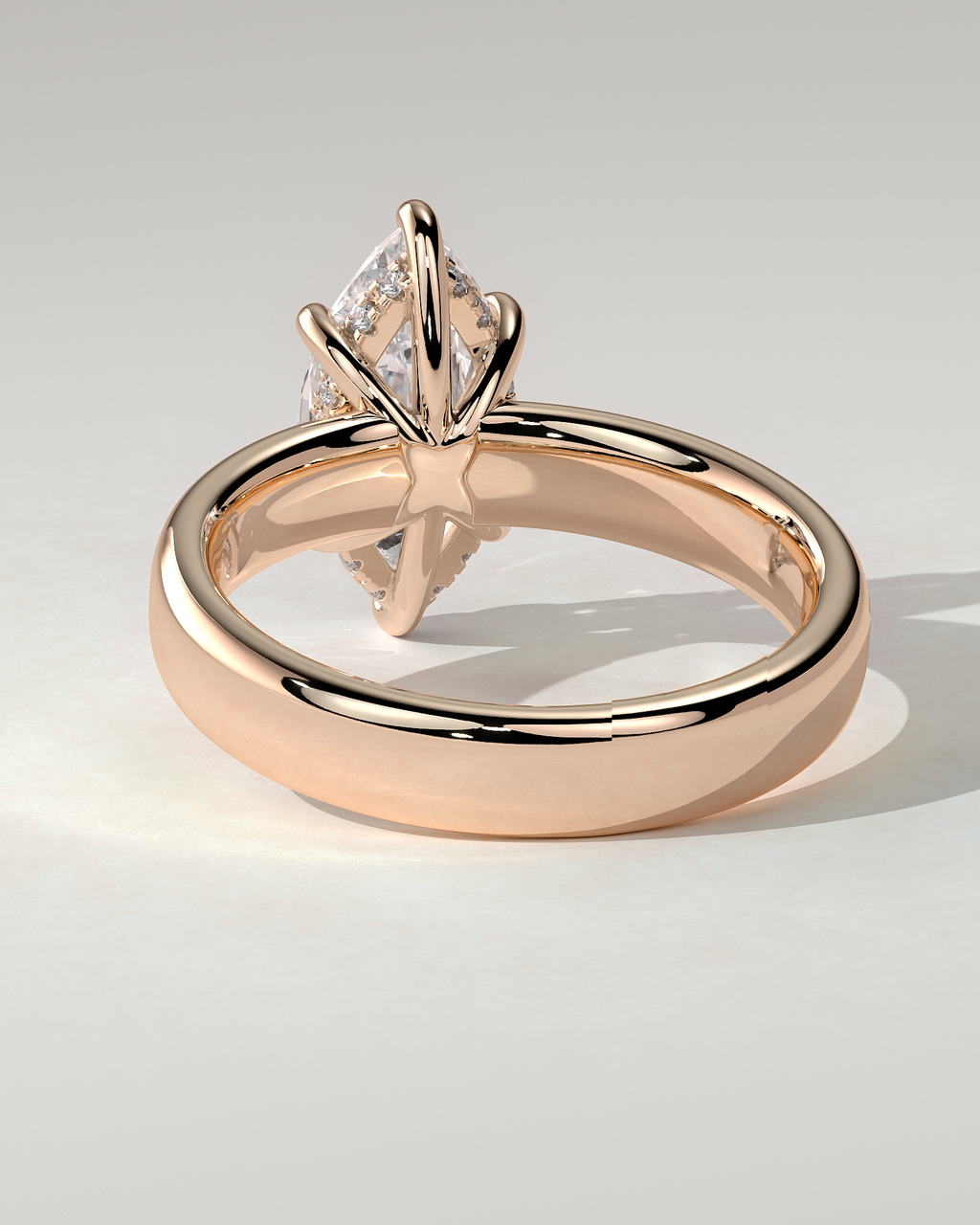 Gigi Solitaire Marquise Ring