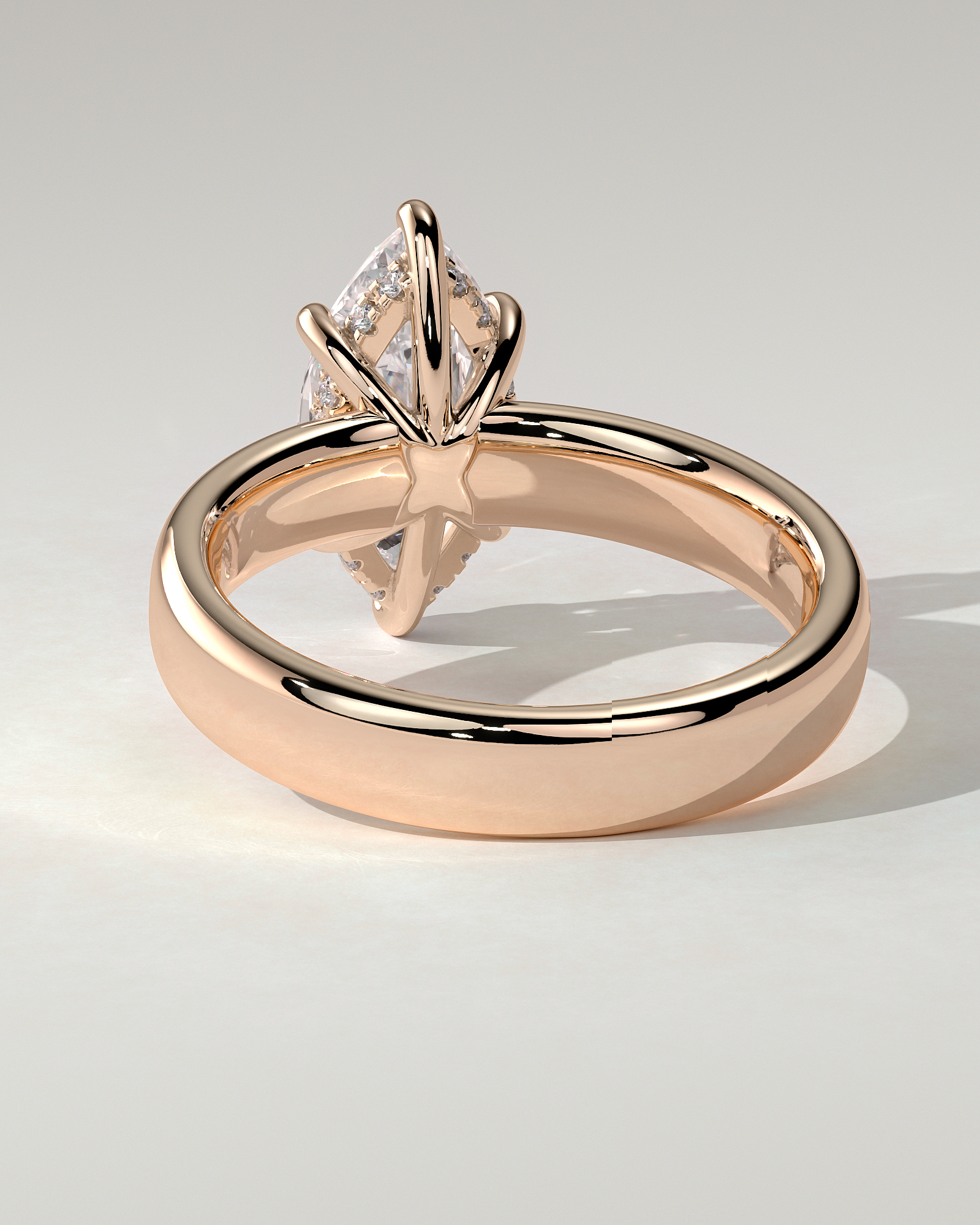 Gigi Solitaire Marquise Ring