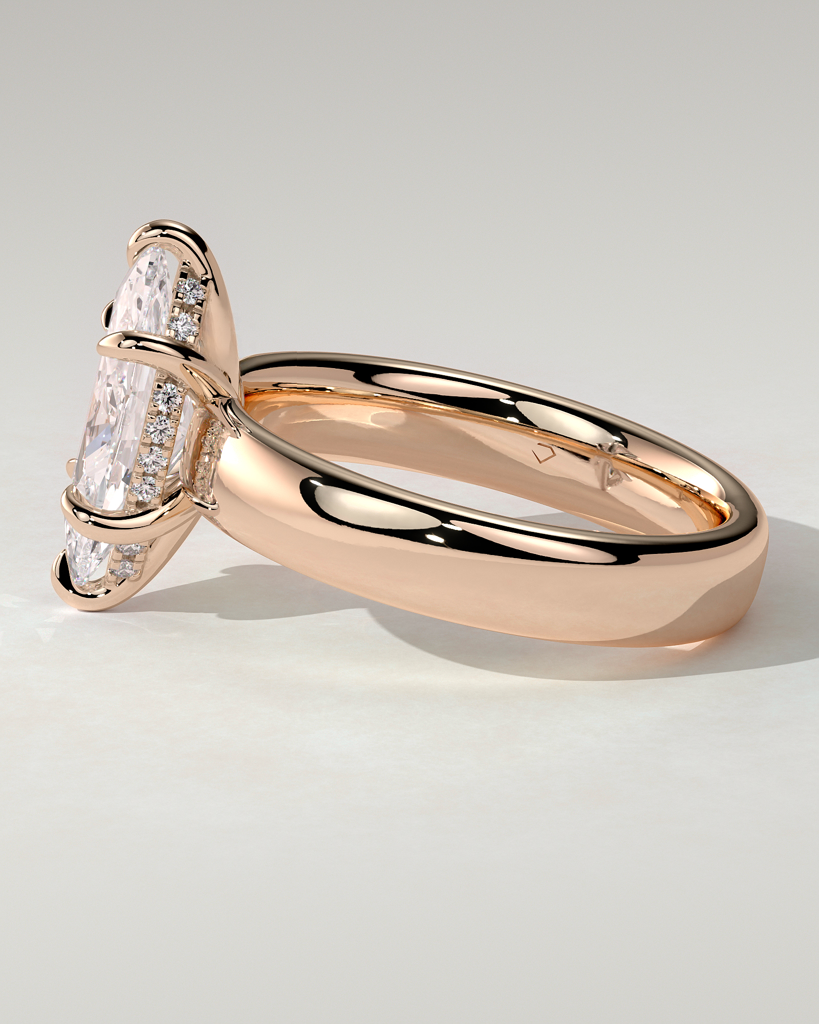 Gigi Solitaire Marquise Ring