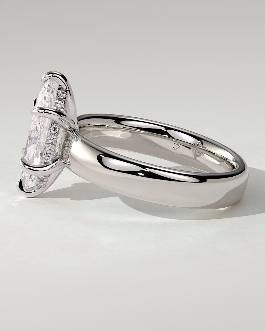 Gigi Solitaire Marquise Ring