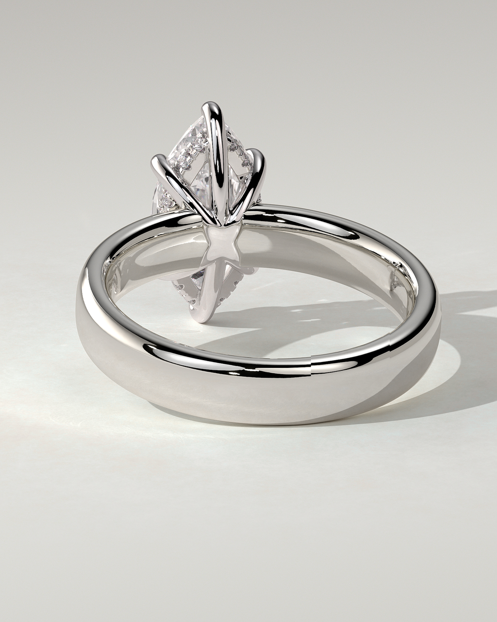 Gigi Solitaire Marquise Ring