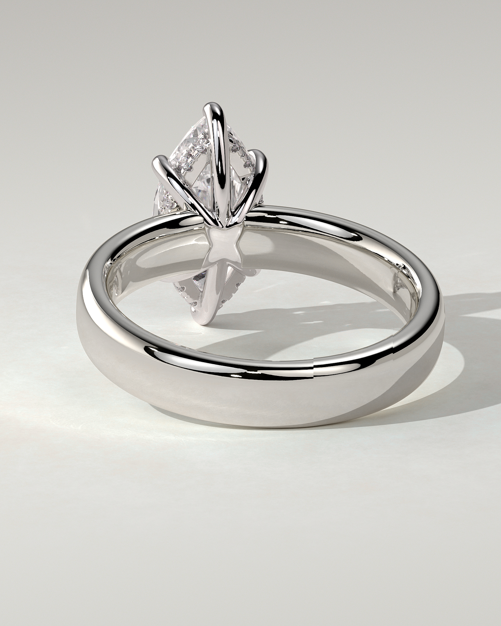 Gigi Solitaire Marquise Ring