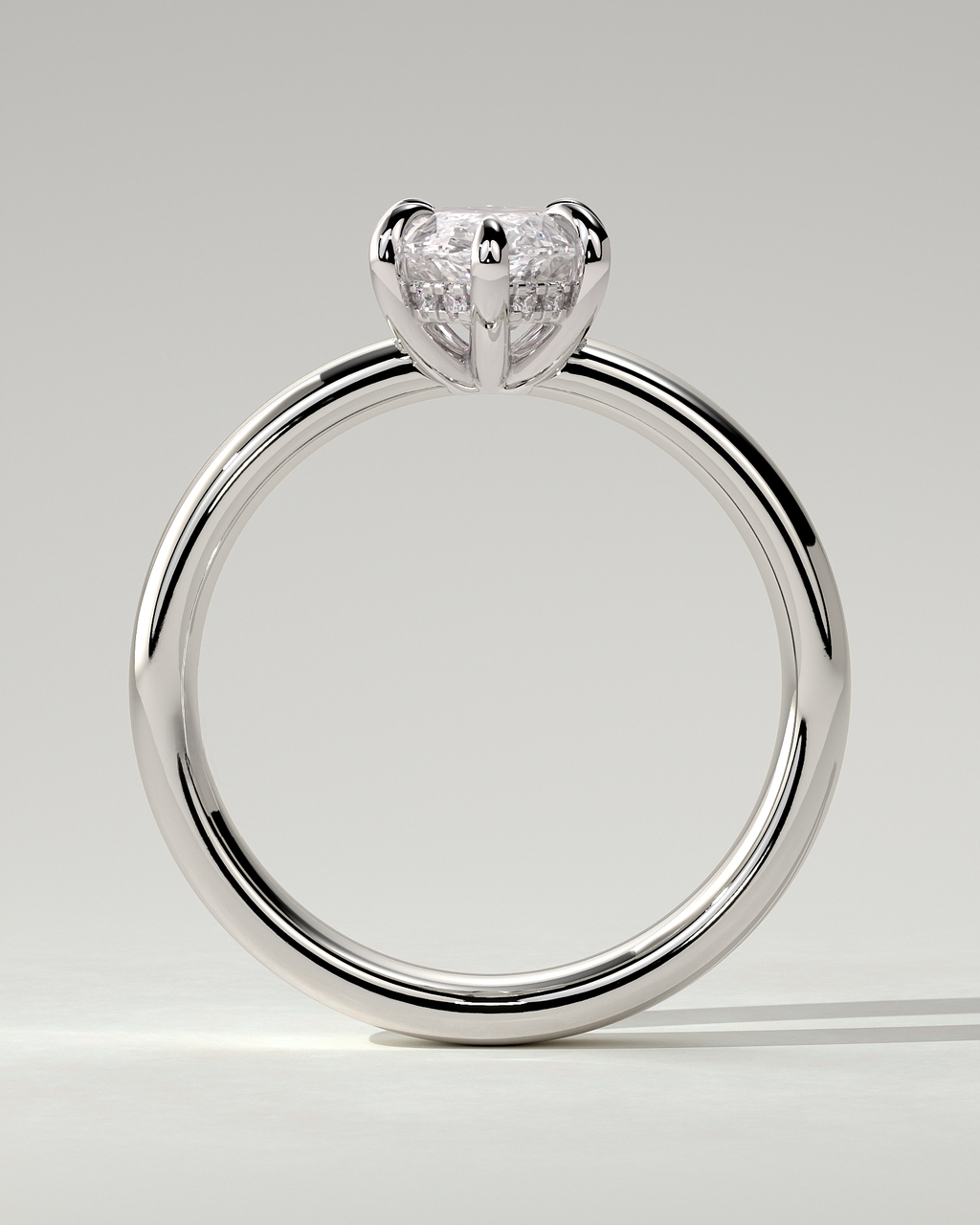 Gigi Solitaire Marquise Ring
