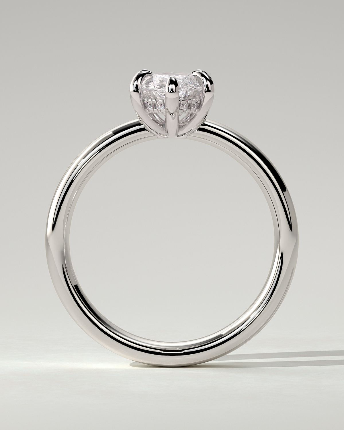 Gigi Solitaire Marquise Ring