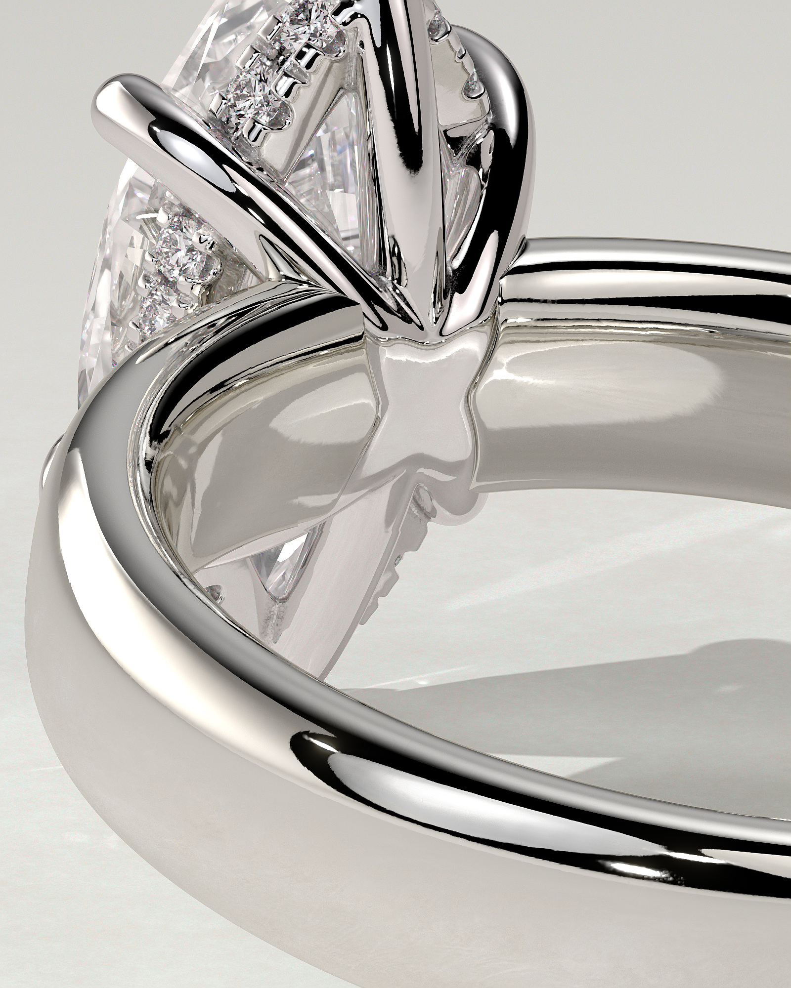 Gigi Solitaire Marquise Ring