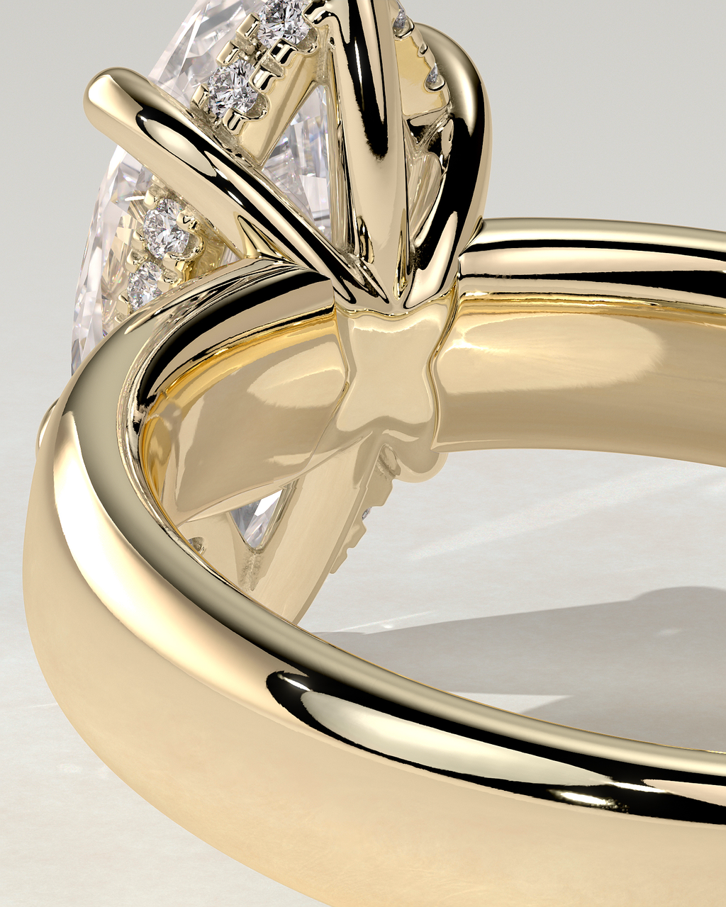 Gigi Solitaire Marquise Ring