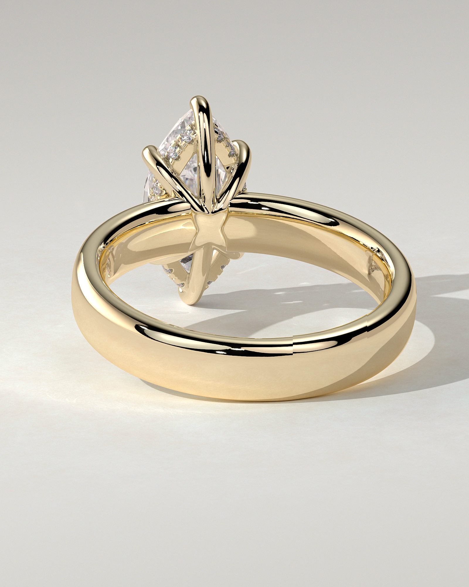 Gigi Solitaire Marquise Ring