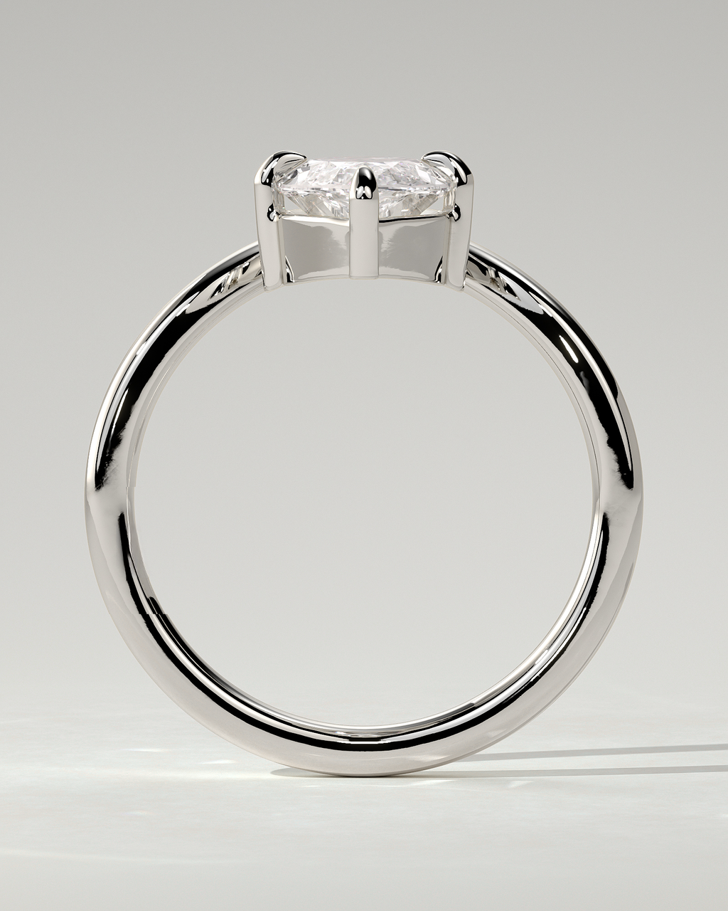 Giselle Solitaire Marquise Ring