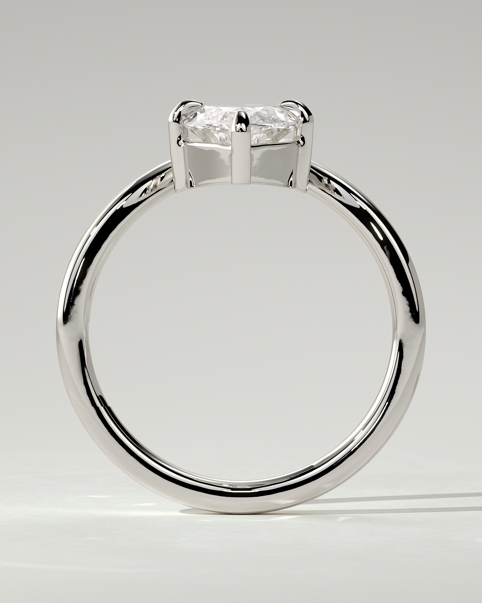 Giselle Solitaire Marquise Ring