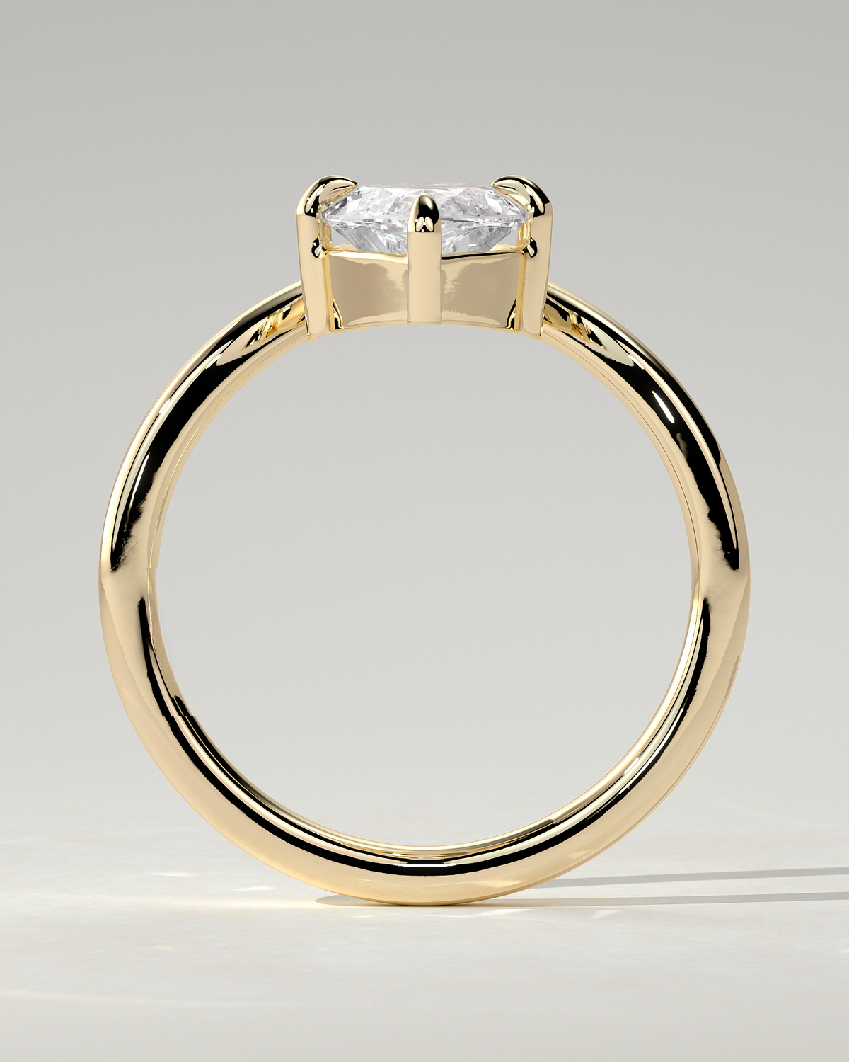Giselle Solitaire Marquise Ring