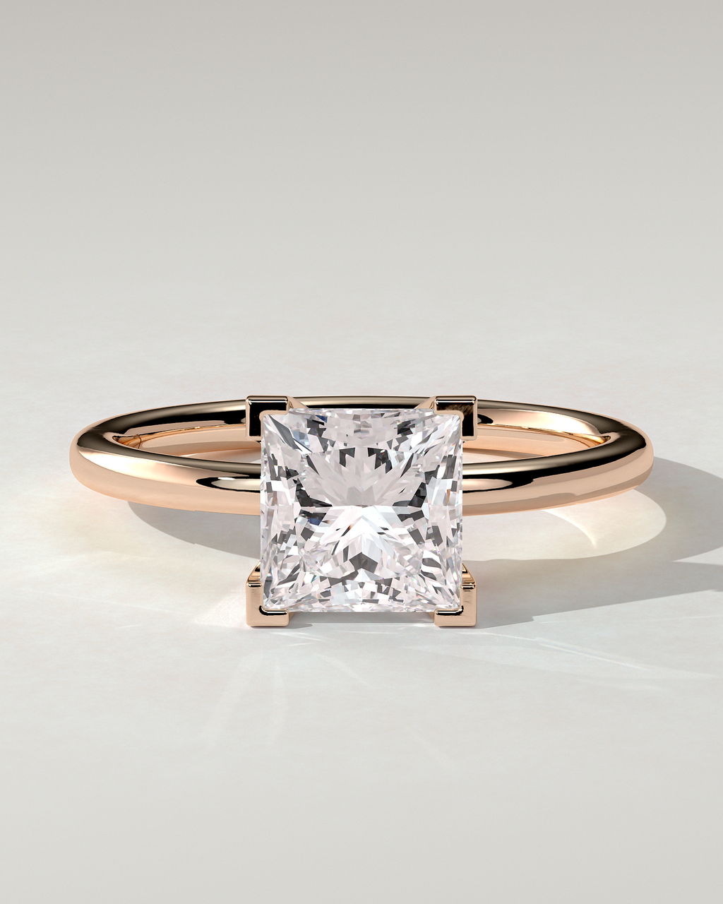 Glinda Solitaire Princess Ring