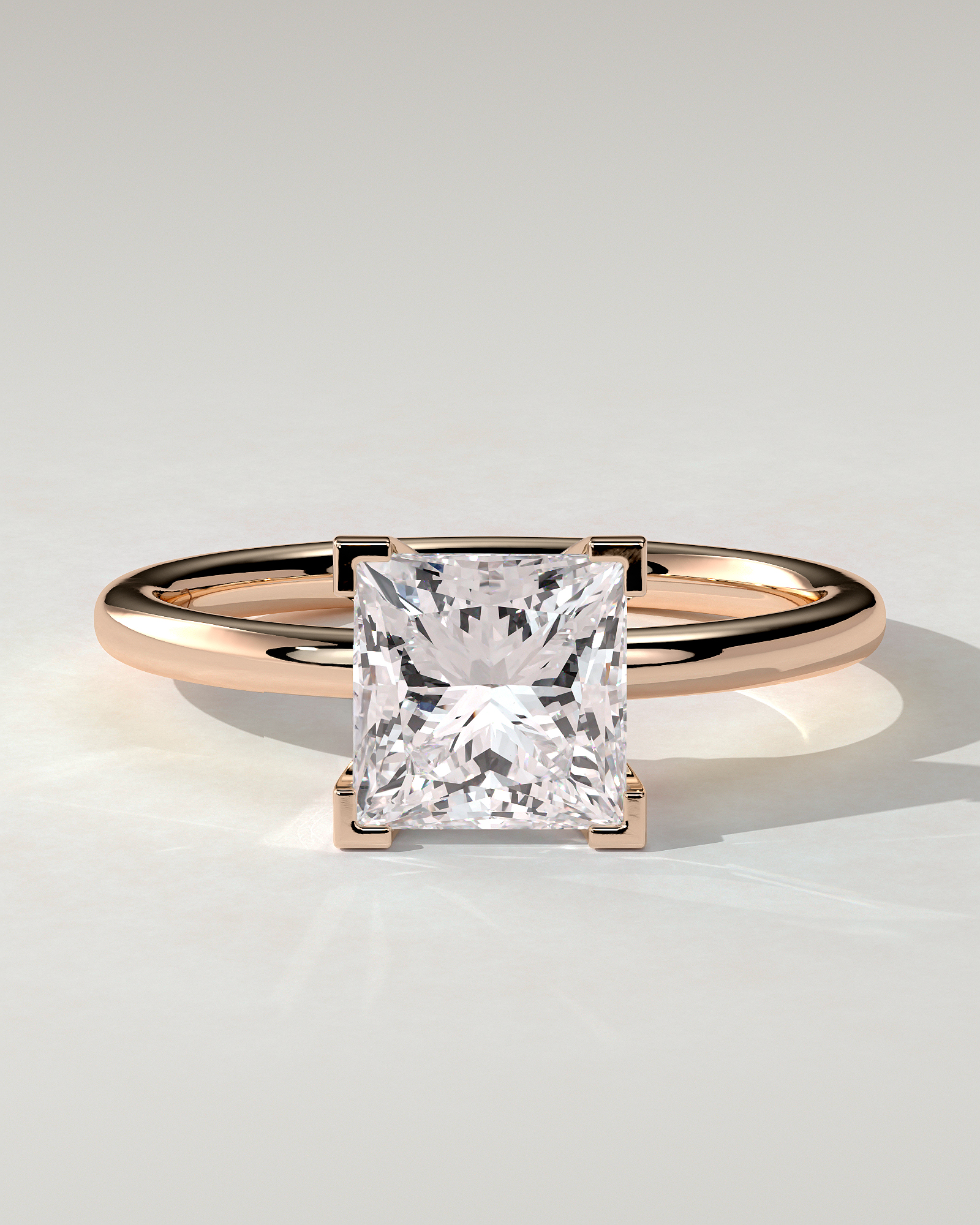 Glinda Solitaire Princess Ring