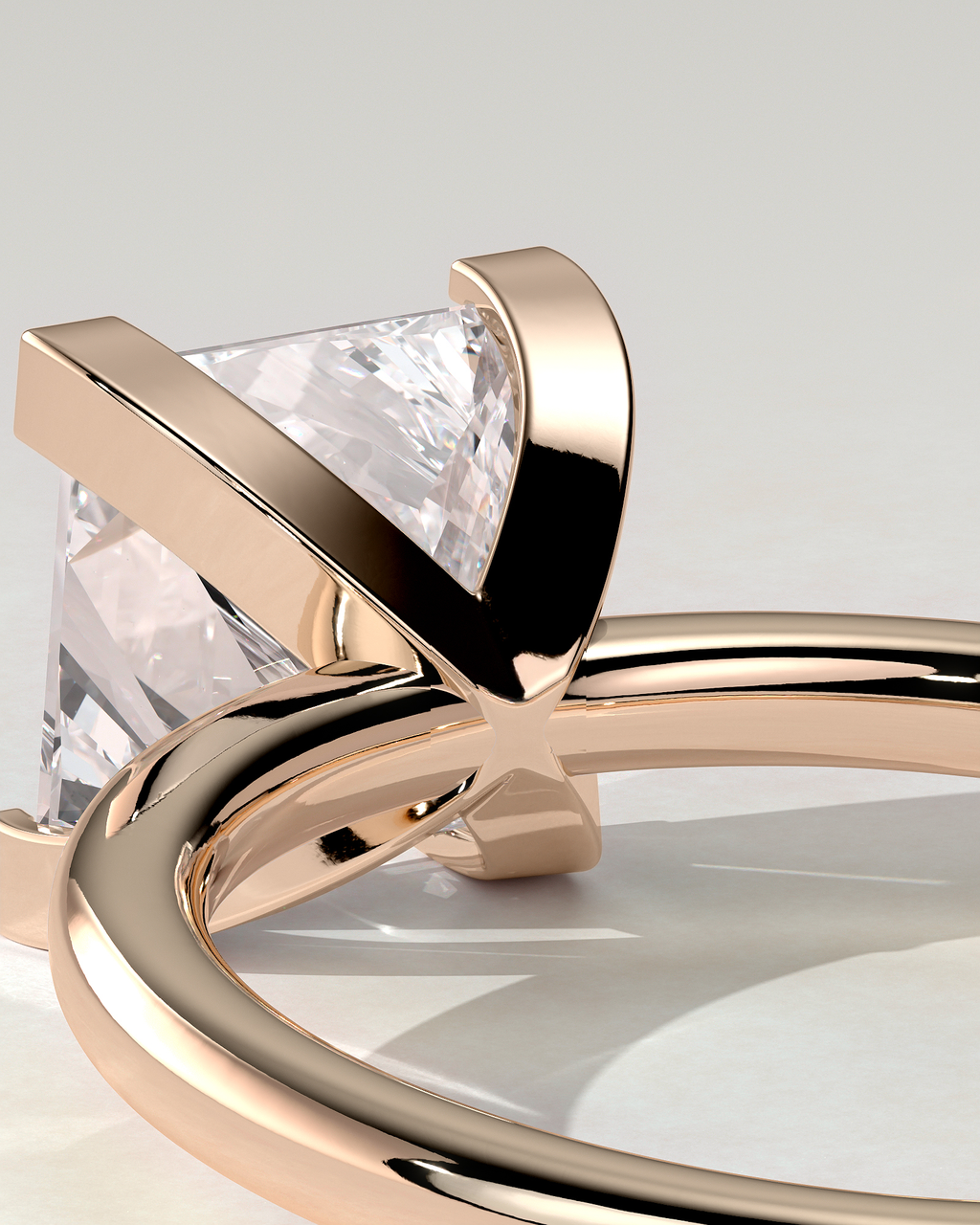Glinda Solitaire Princess Ring
