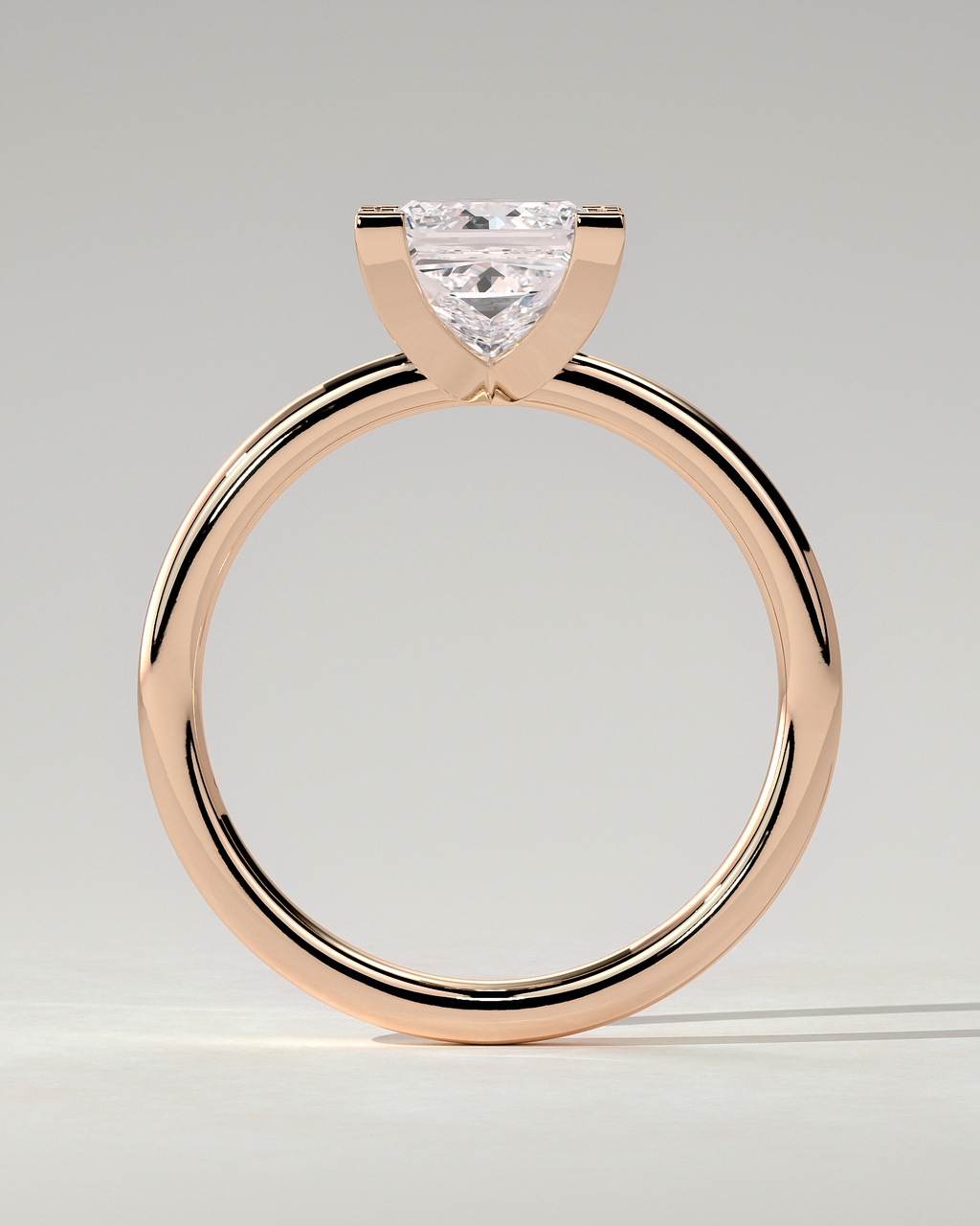 Glinda Solitaire Princess Ring