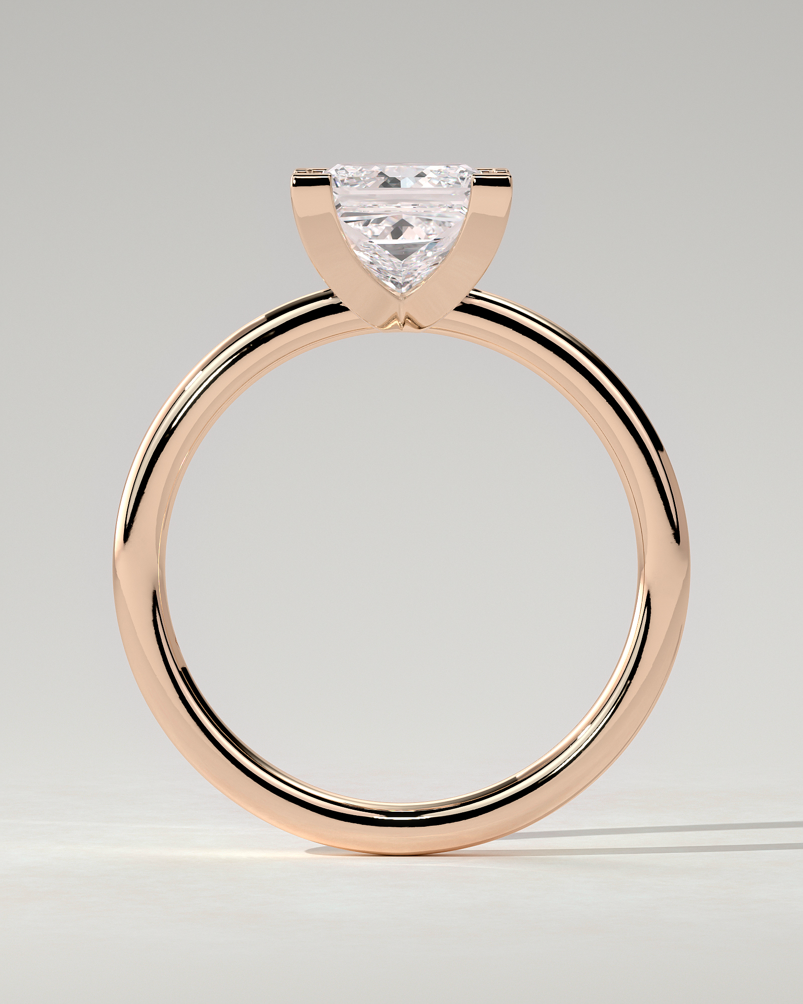 Glinda Solitaire Princess Ring