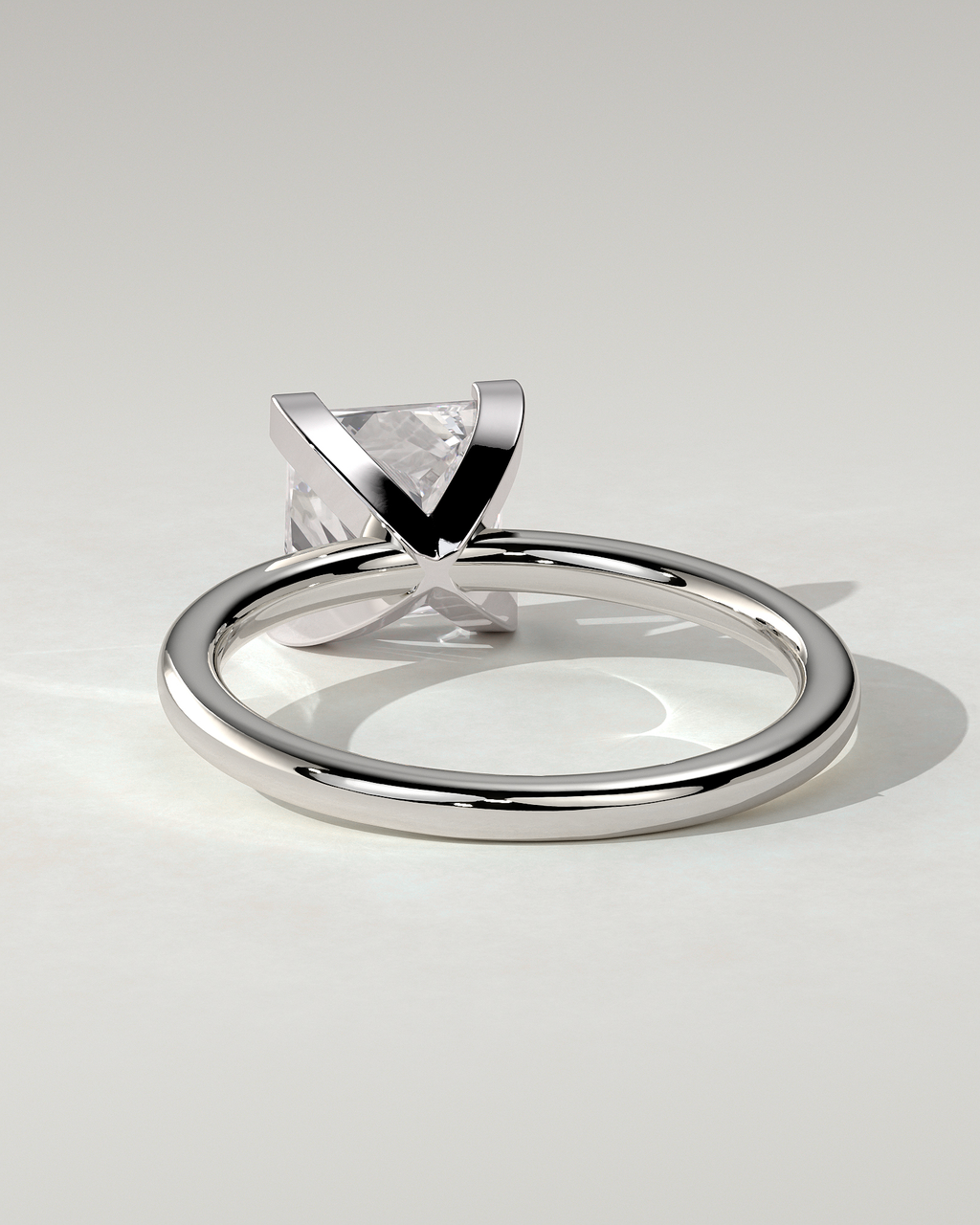 Glinda Solitaire Princess Ring