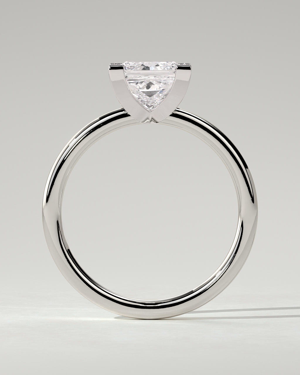 Glinda Solitaire Princess Ring