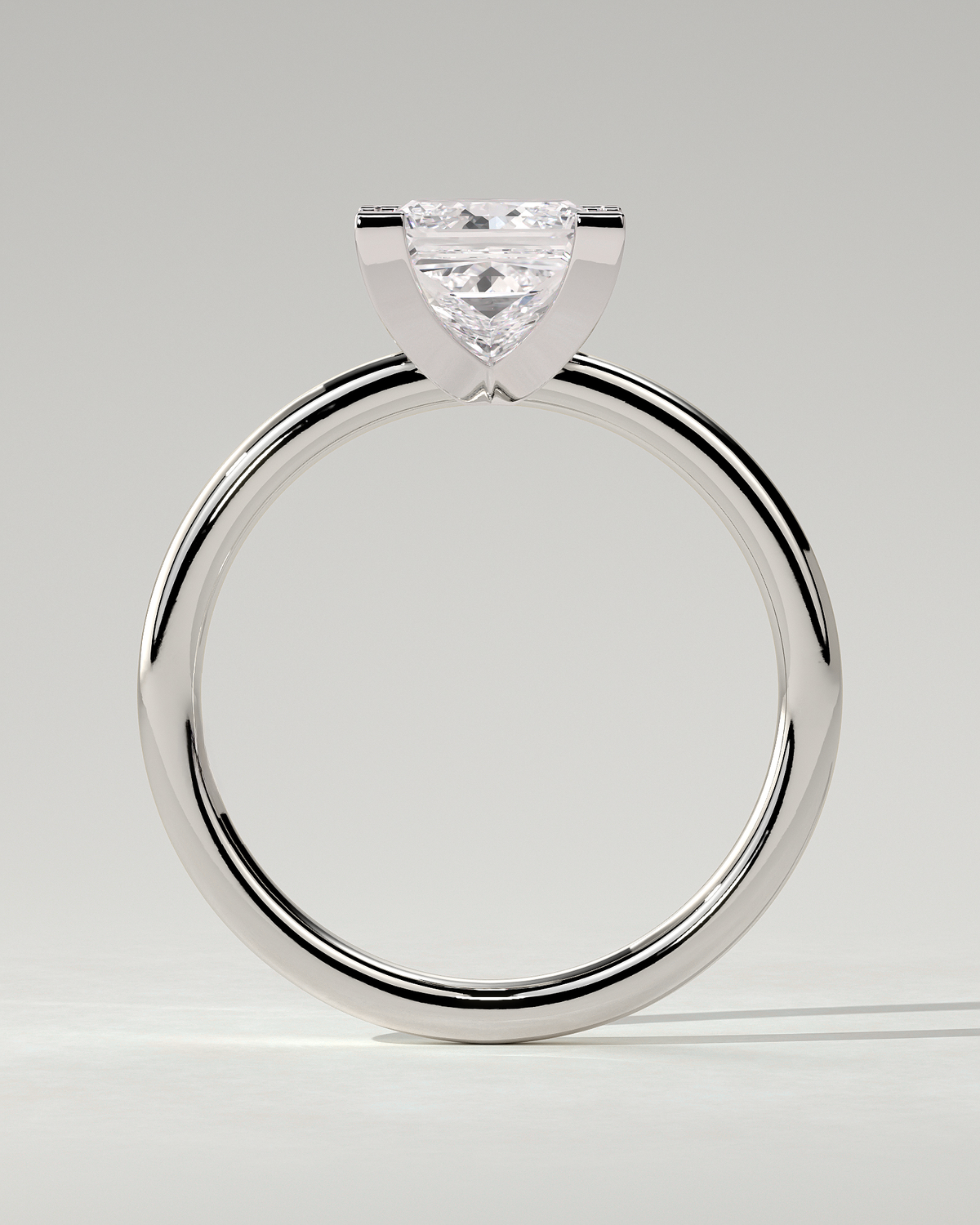 Glinda Solitaire Princess Ring