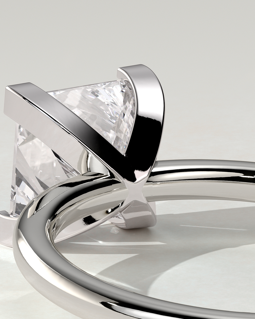 Glinda Solitaire Princess Ring