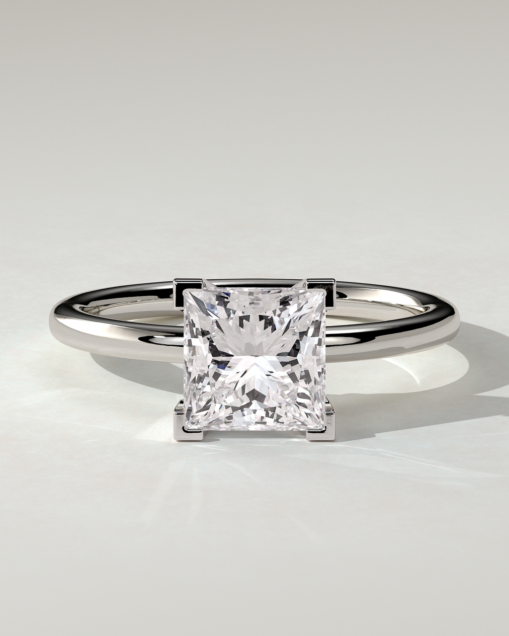 Glinda Solitaire Princess Ring