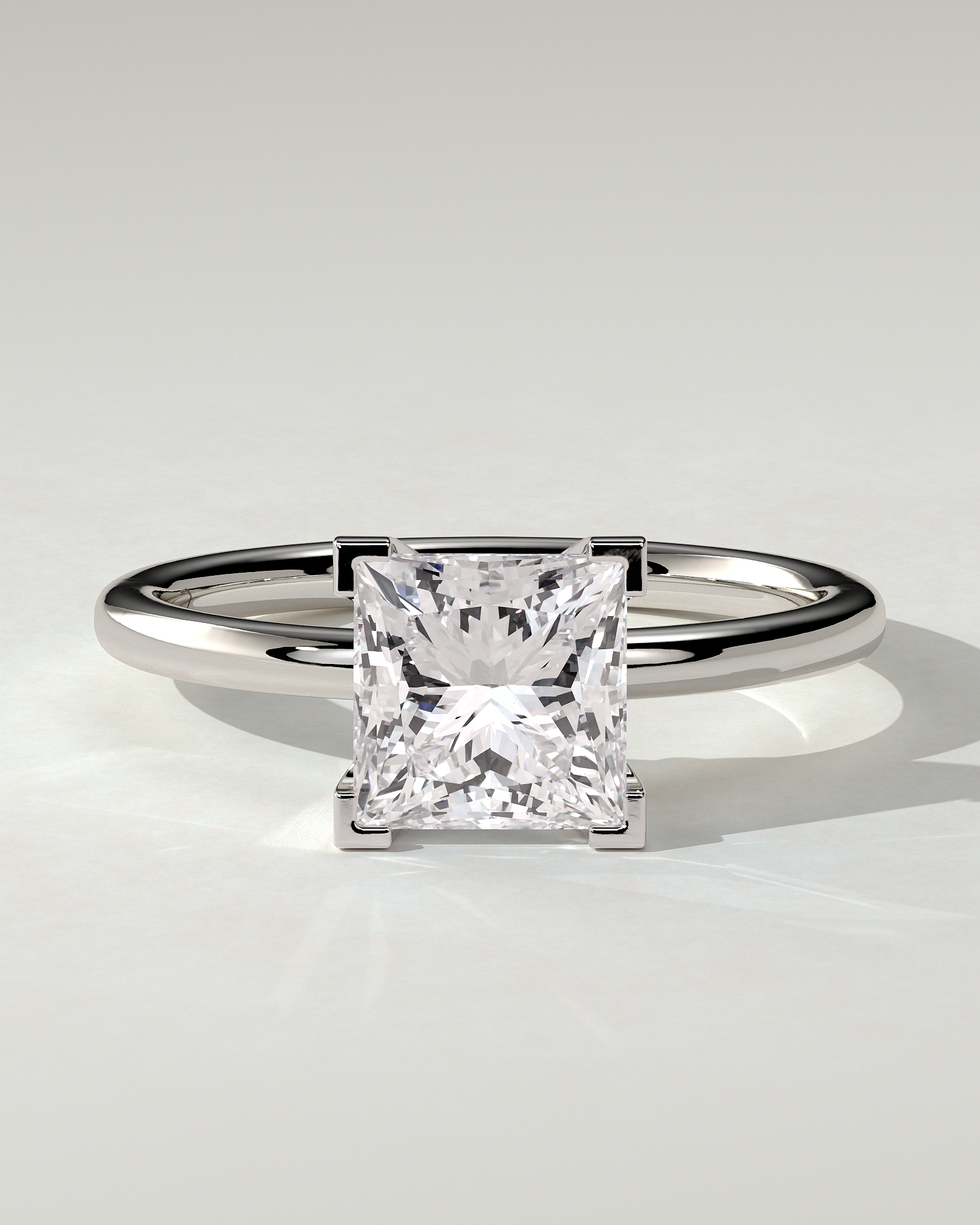 Glinda Solitaire Princess Ring